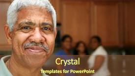  Presentation with african american couples - Presentation consisting of african american married couples - family together in the kitchen background and a tawny brown colored foreground