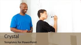  Presentation with math algebra - Presentation theme enhanced with broad sheet - great film strip for textures background and a sky blue colored foreground