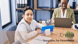  Presentation with working mother - 