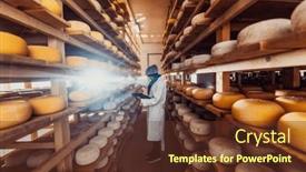  Presentation with quality product - Theme having african-american-muslim-businesswoman-checking background and a tawny brown colored foreground