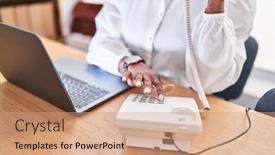  Presentation with african american business - 