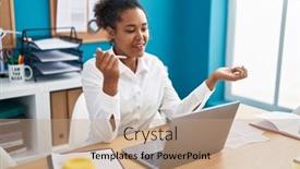  Presentation with african american business - 