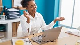  Presentation with african american business - 