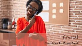  Presentation with african american business - 