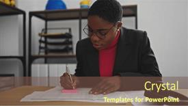  Presentation with african american business - 