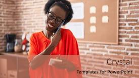  Presentation with african american business - 