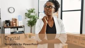  Presentation with african american business - 