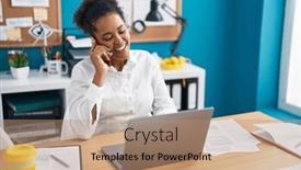  Presentation with african american business - 