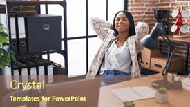  Presentation with african american business - 