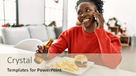  Presentation with hamburger - 