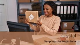  Presentation with african american business - 