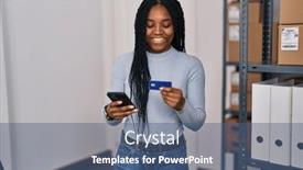  Presentation with business card - 