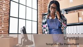  Presentation with african american business - 