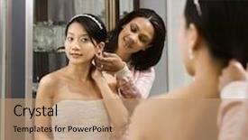  Presentation with helping - Presentation theme with  background and a  colored foreground