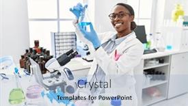  Presentation with test tube laboratory - 