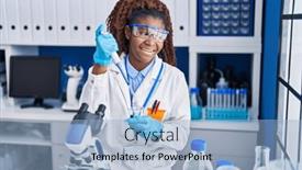  Presentation with test tube laboratory - 