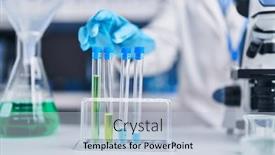  Presentation with tubes - PPT theme consisting of african-american-woman-scientist-using background and a light blue colored foreground