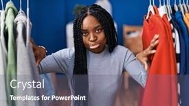  Presentation with woman crying - 