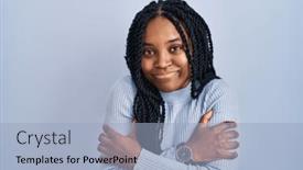  Presentation with winter blue - 