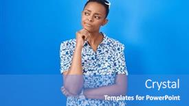  Presentation with african american woman question - 