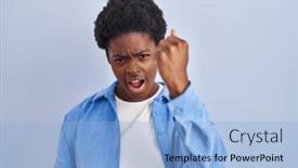  Presentation with anger - 