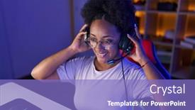  Presentation with streamer - 