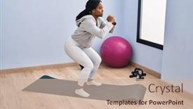  Presentation with exercise sport - 