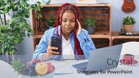  Presentation with african music - 