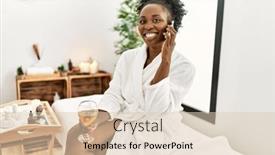  Presentation with african beauty - 