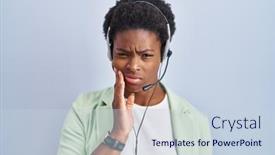  Presentation with african american dental - 