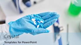  Presentation with african woman - Presentation theme consisting of african-american-woman-wearing-gloves background and a  colored foreground