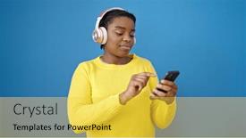  Presentation with headphones - 