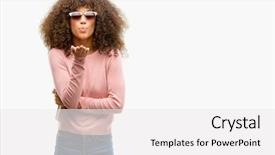  Presentation with african american sex - PPT layouts enhanced with african american woman wearing pink background and a  colored foreground