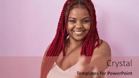  Presentation with business pink - 