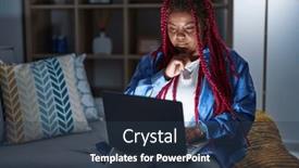  Presentation with african american woman question - 