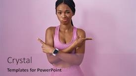  Presentation with african american couples - PPT layouts consisting of african-american-woman-with-braids background and a coral colored foreground