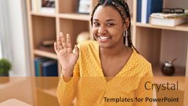  Presentation with standing sitting - 