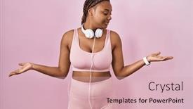  Presentation with comparison - Slides consisting of african-american-woman-with-braids background and a lemonade colored foreground