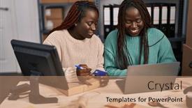  Presentation with african american women - 