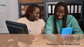  Presentation with african american women - 