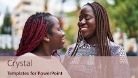  Presentation with african american women - 