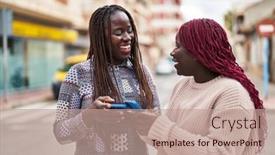  Presentation with african american women - 