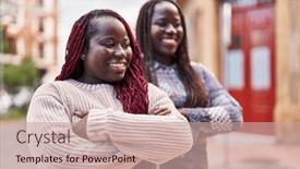  Presentation with african american women - 