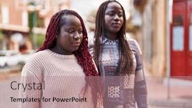  Presentation with african american women - 