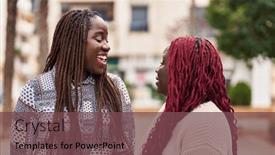  Presentation with african american women - 