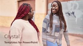  Presentation with african american women - 