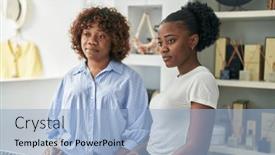  Presentation with african american women - 