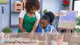  Presentation with african american women - 