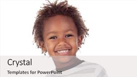  Presentation with faces - Cool new slides with funny faces isolated on white backdrop and a lemonade colored foreground