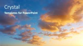  Presentation with african sunset - Amazing PPT layouts having african-sunset-sky-with-beautiful backdrop and a ocean colored foreground